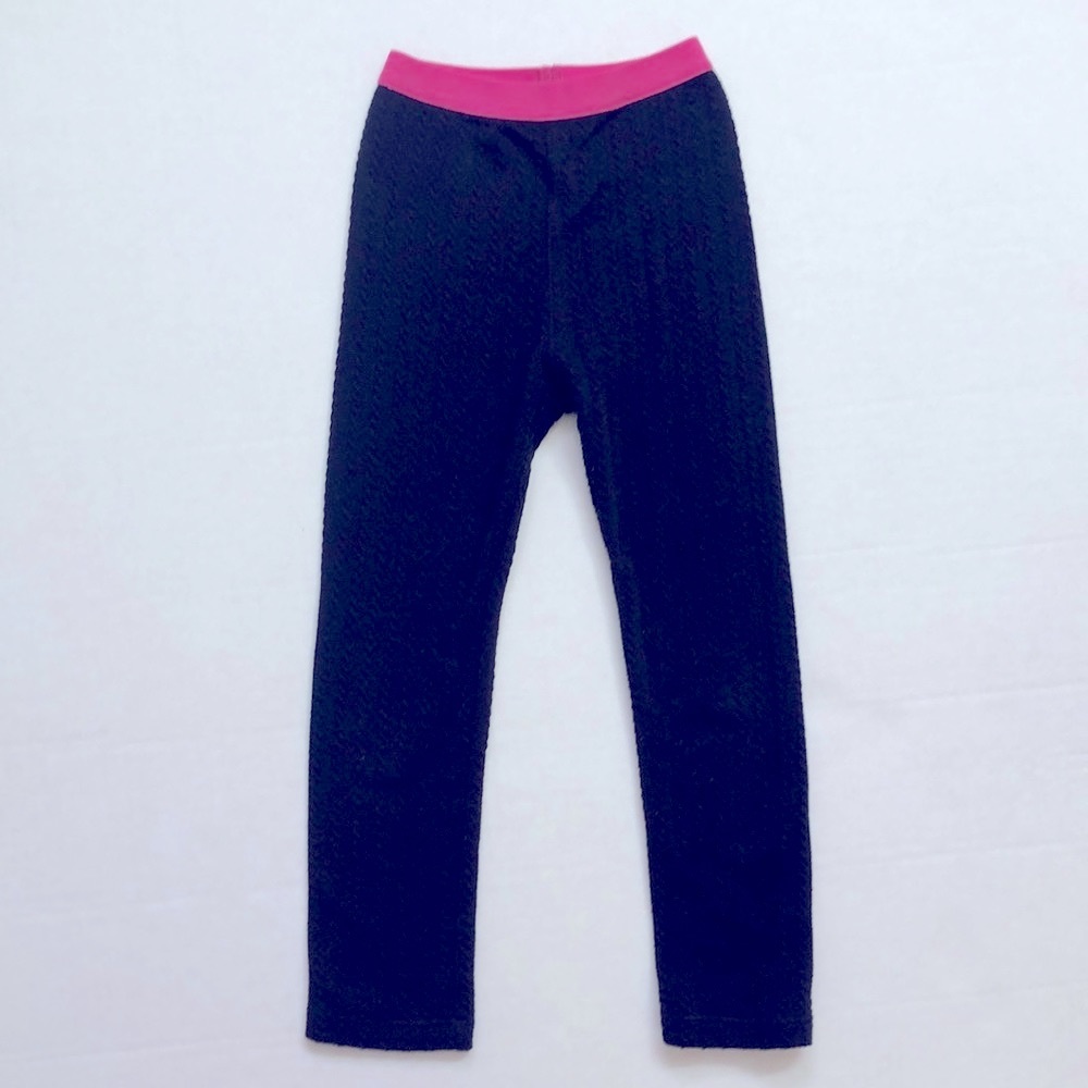 Tucker+Tate Black Sweater Leggings, Size 4
